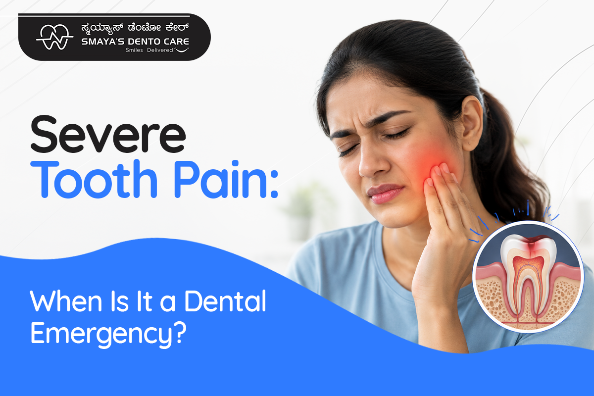 severe tooth pain dental emergency